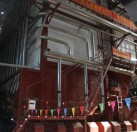 寧城光大熱力130T、65T往復(fù)爐排熱水爐